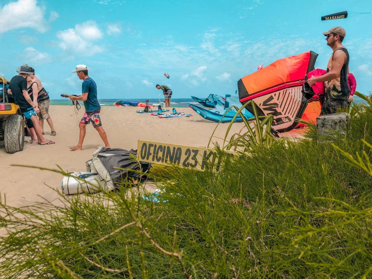 Pousada Oficina 23 Kitesurf 考卡亚 外观 照片