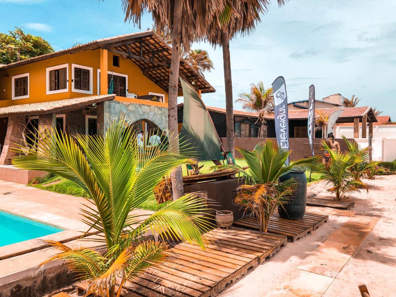 Pousada Oficina 23 Kitesurf 考卡亚 外观 照片