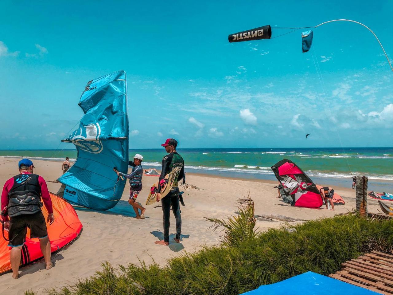 Pousada Oficina 23 Kitesurf 考卡亚 外观 照片